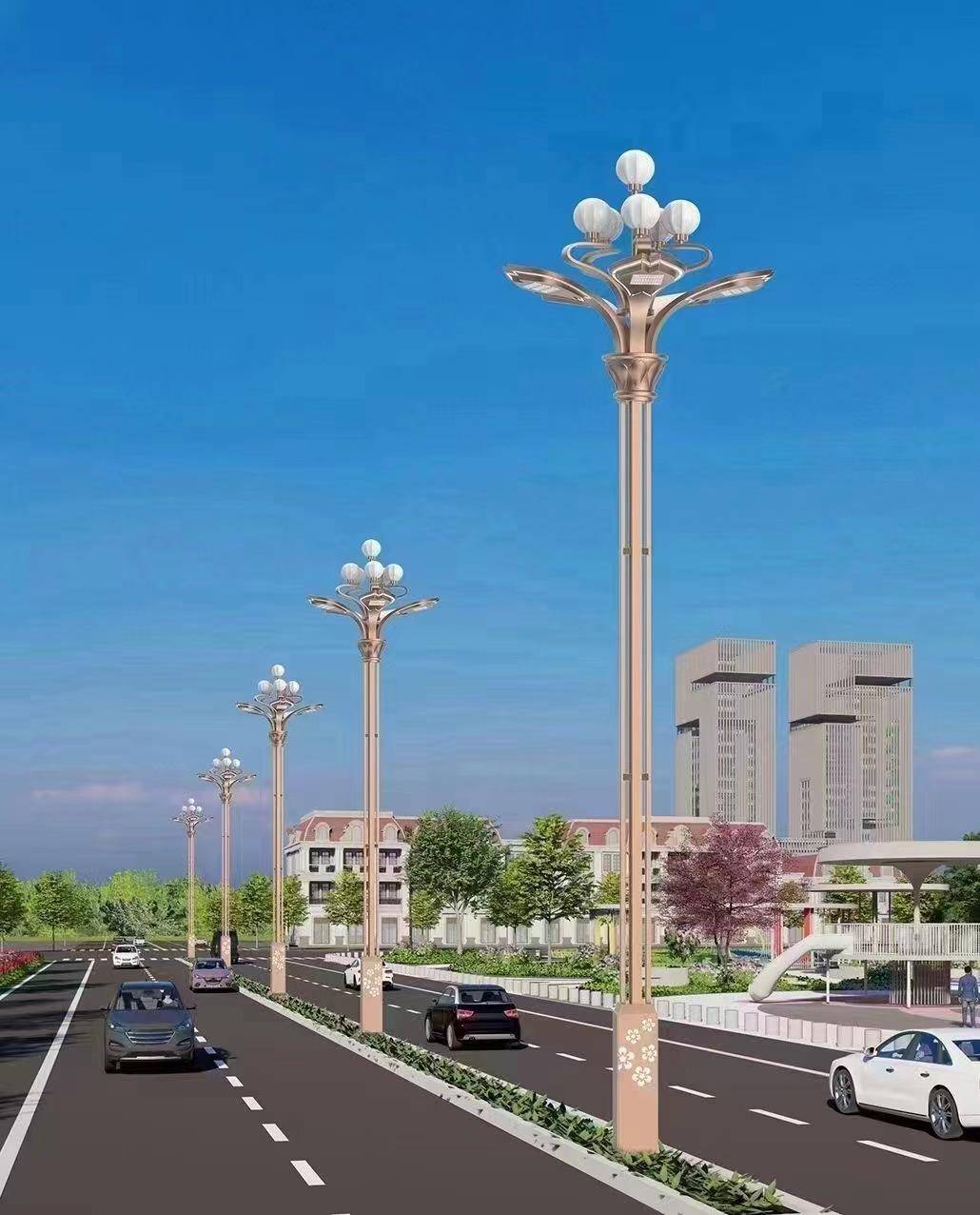 专注路灯、太阳能、高杆灯技术成熟品质可靠照亮城市每一处角落冰球突破爆百万大奖路灯工程优选沈阳市天盈灯具制造有限公司(图2)